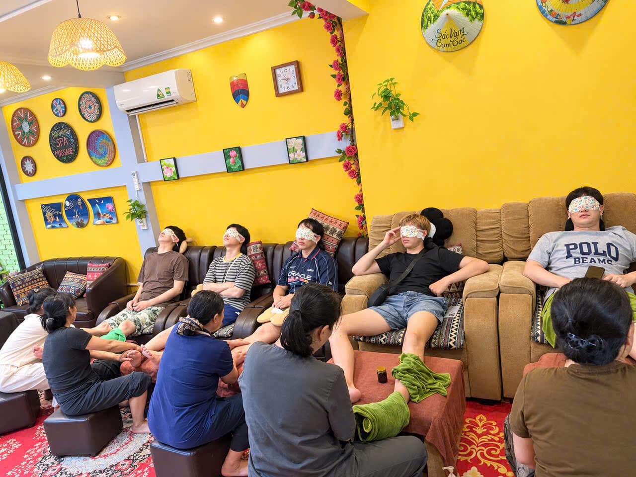 Inside Tran Hang Spa